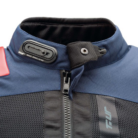 Veste T-UR TRANSFER BLACK BLEU | MotoGM