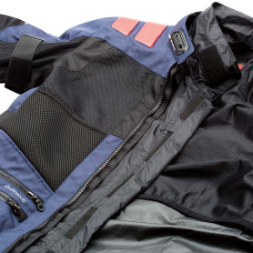Chaqueta T-UR TRANSFER BLACK BLUE | MotoGM