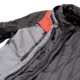 Chaqueta T-UR NEVADA DARK GREY RED | MotoGM