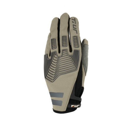 Summer gloves T-UR G-THREE SAND GREY