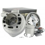 Cylindre Alu Stage6 Racing 70 CC mono segment H2O pour Mot. Minarelli 50 LC sp.Ø 10