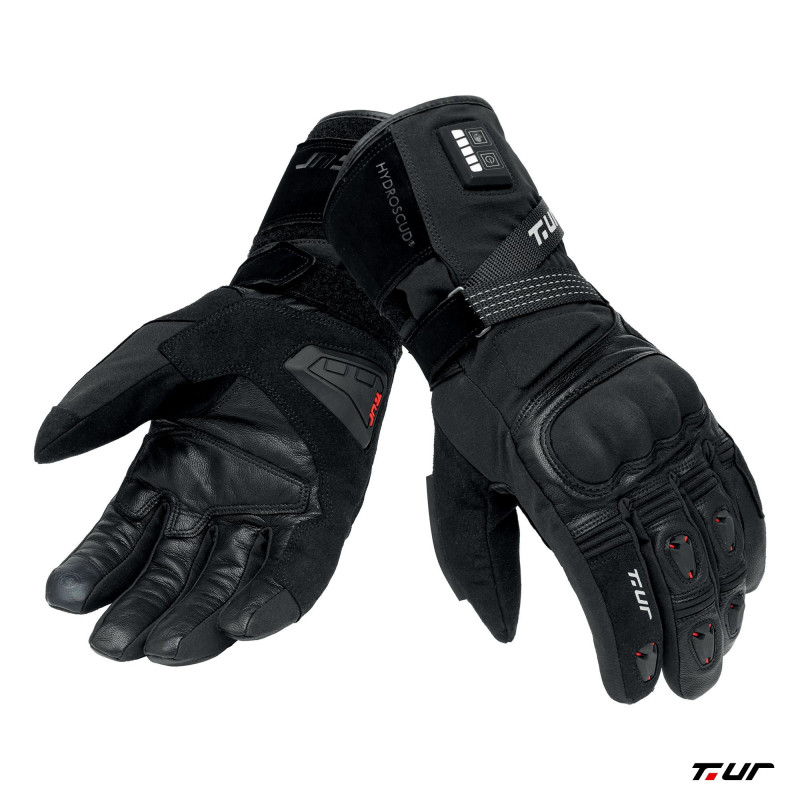 Guante(s) de invierno moto T-UR G-WARM 3 BLACK