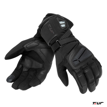 Gants hiver moto T-UR G-WARM BLACK