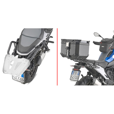 Placa attaco baúl monokey KR5143 Kappa Givi para BMW R 1300 G… | MotoGM
