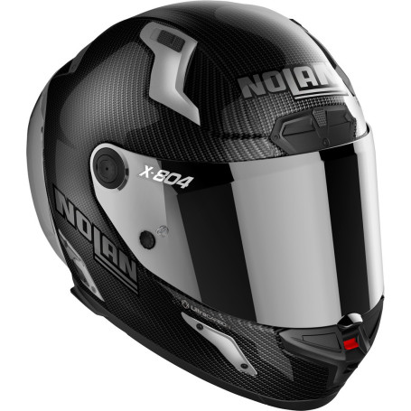 Casque Nolan X-804 RS Ultra Carbon METAL SILVER