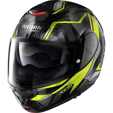 Casque modulable Nolan X-1005 ULTRA CARBON yellow