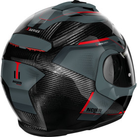 Klapphelm Nolan X-1005 ULTRA CARBON GREY RED | MotoGM