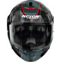 Flip up helmet Nolan X-1005 ULTRA CARBON GREY RED