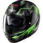 Flip up helmet Nolan X-1005 ULTRA CARBON green