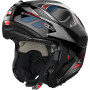 Flip up helmet Nolan X-1005 ULTRA CARBON BLUE RED