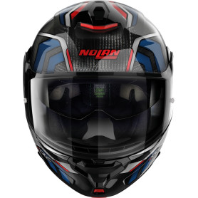 Klapphelm Nolan X-1005 ULTRA CARBON BLUE RED | MotoGM