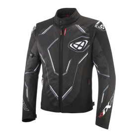 Chaqueta IXON DEMONIAK negro blanco | MotoGM