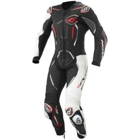 Leather suit IXON DEMONIO white