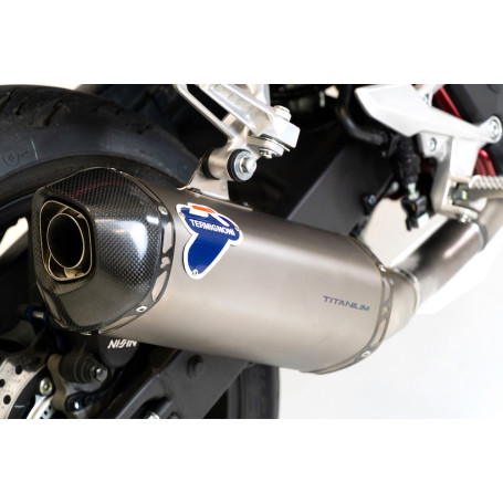 H18008040ITC Échappement terminal Termignoni homologué Honda Hornet 750 2023-2025