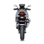 Terminale scarico Leovince LV-12 acciaio per Honda Africa Twin CRF 1100 L 20-23