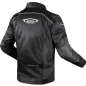 Chaqueta moto estiva LS2 Airy CE traforata gris nera