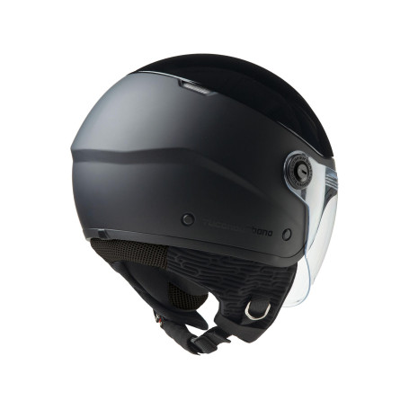 Jethelm TUCANO URBANO EL POP schwarz matt glänzend