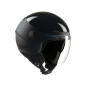 Casco jet TUCANO URBANO EL POP nero opaco lucido Casco jet TUCANO URBANO EL POP nero opaco lucido