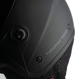 Jethelm TUCANO URBANO EL POP schwarz matt glänzend | MotoGM