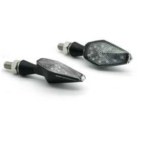 Intermitentes led moto barracuda miniviper led negro | MotoGM