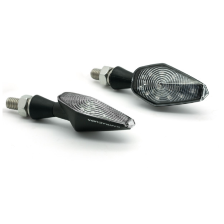 Intermitentes led moto barracuda miniviper led negro | MotoGM