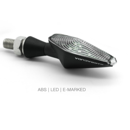 frecce led moto barracuda miniviper led nere