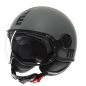 Casco Momo design FGTR CLASSIC grigio opaco nero E2206 Casco Momo design FGTR CLASSIC grigio opaco nero E2206