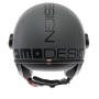 casque Momo design FGTR CLASSIC gris matte noire E2206
