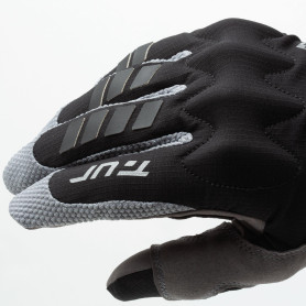 Handschuhe estivi TUR G-six schwarz grau | MotoGM