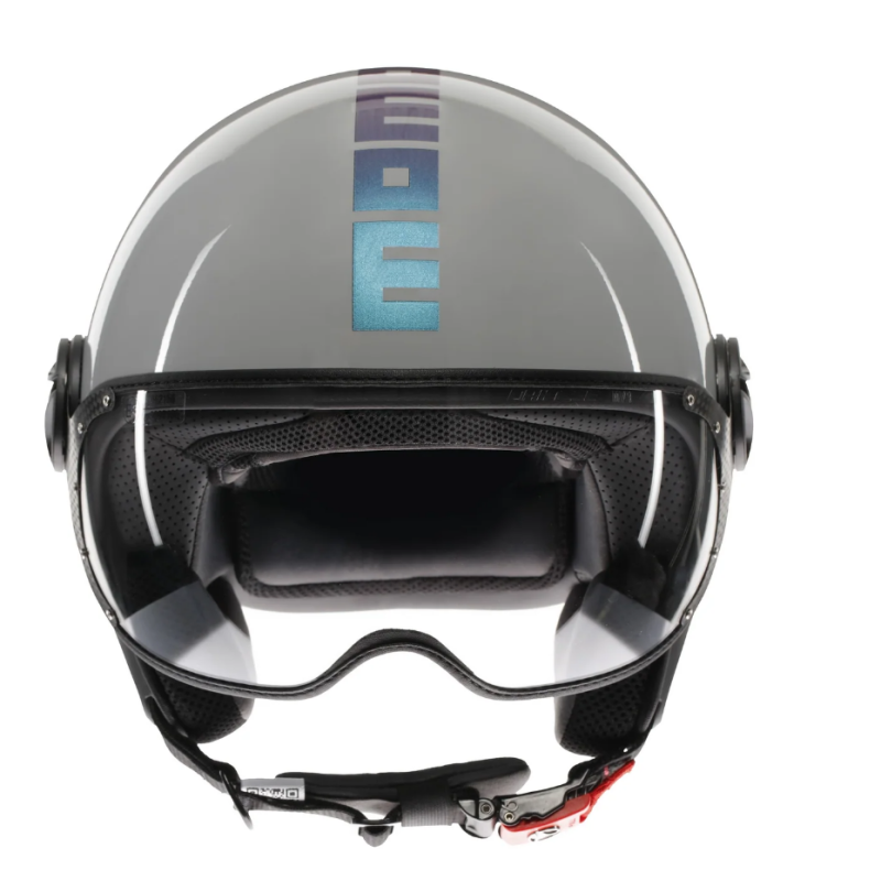 Helm Momo design FGTR CLASSIC flip blue fucsia ECE2206