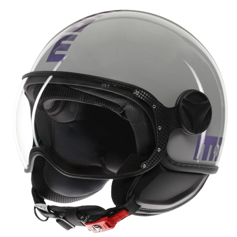 Helm Momo design FGTR CLASSIC flip blue fucsia ECE2206 | MotoGM