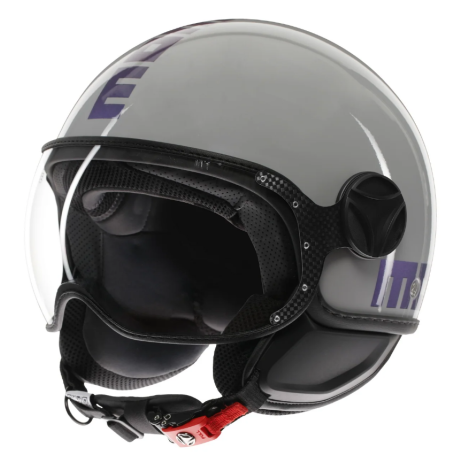 Casque Momo design FGTR CLASSIC flip blue fucsia ECE2206