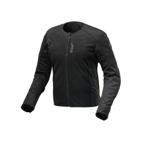 Chaqueta de verano T-UR AIRFLOW SHIELD negro | MotoGM