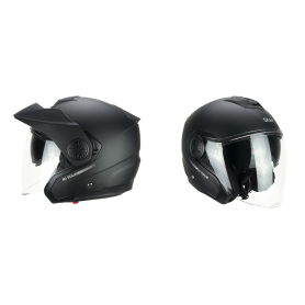 Casco jet SKA-P 1DH TOUR nero opaco