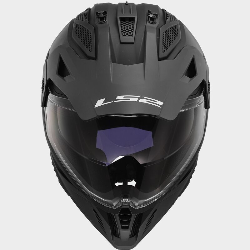 Casco LS2 MX702 Pioneer II negro opaco Casco LS2 MX702 Pioneer II negro opaco