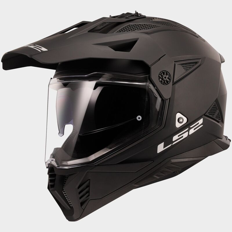 Casco LS2 MX702 Pioneer II negro opaco | MotoGM