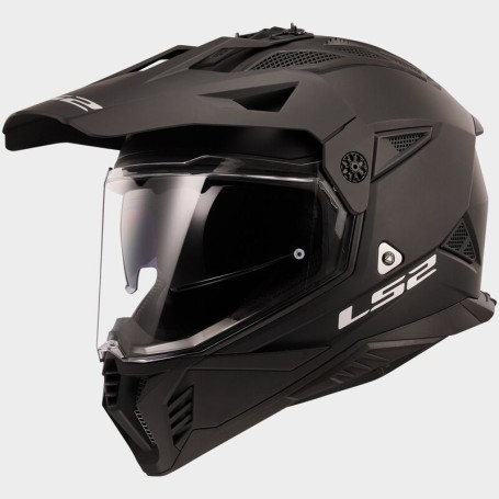 Casco LS2 MX702 Pioneer II negro opaco | MotoGM