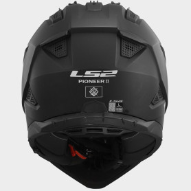 Casco LS2 MX702 Pioneer II negro opaco | MotoGM