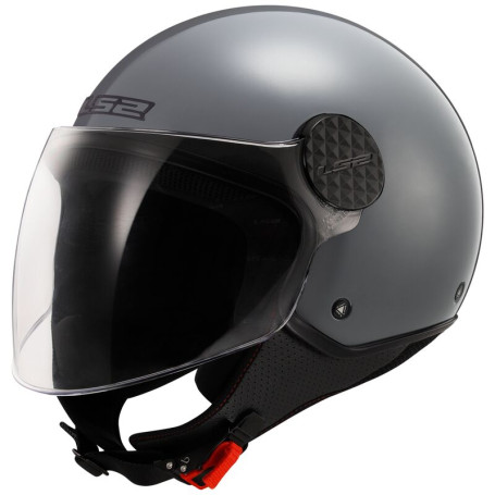 Helmet jet LS2 OF558 SPHERE LUX II SOLID nardo grey glossy