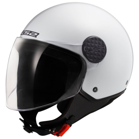 Helmet jet LS2 OF558 SPHERE LUX II SOLID glossy white