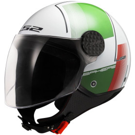 Helm LS2 OF558 SPHERE LUX II FIRM GLOSS WHITE | MotoGM