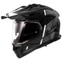 Casco LS2 MX702 Pioneer II HILL NERO OPACO BIANCO