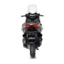 scarico non omologato Leovince nero per yamaha X-MAX 2021-2024