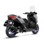 scarico non omologato Leovince nero per yamaha X-MAX 2021-2024