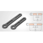 Soporte portateléfono optiline para vaschetta aceite freno embrague duo lock Soporte portateléfono optiline para vaschetta aceite freno embrague duo lock