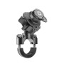 Support Optiline pour téléphone en métal U-TYPE PRO pour guidons 22-28 mm Ø duo lock