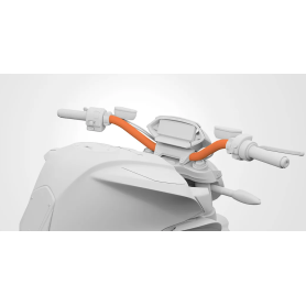 Optiline U-TYPE PRO metal phone holder for handlebars 22-28 mm Ø | MotoGM
