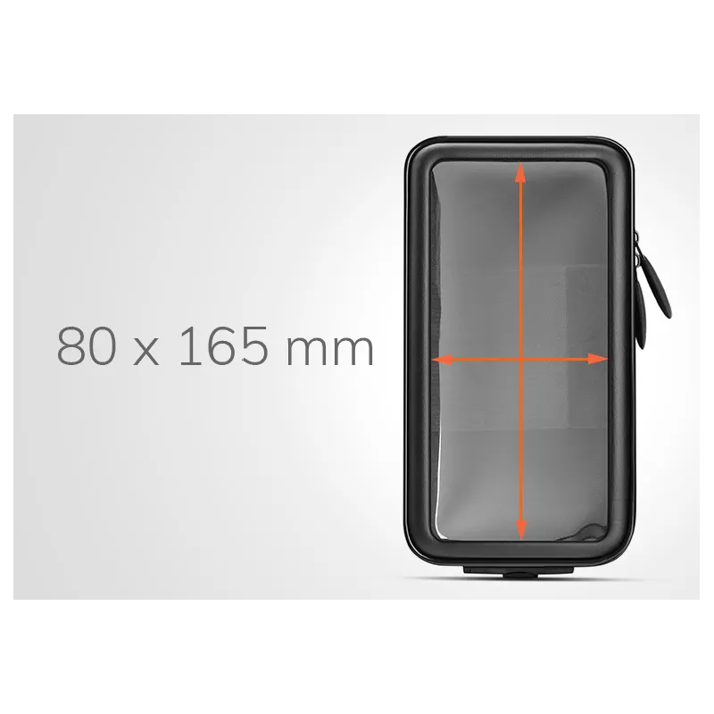 Soporte móvil moto impermeable Optiline 80X165 MM para sistemi fissaggio duo lock