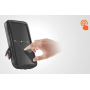 Waterproof motorcycle phone holder Optiline 80x165 MM for Duo Lock mounting systems