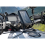 Waterproof motorcycle phone holder Optiline 80x165 MM for Duo Lock mounting systems
